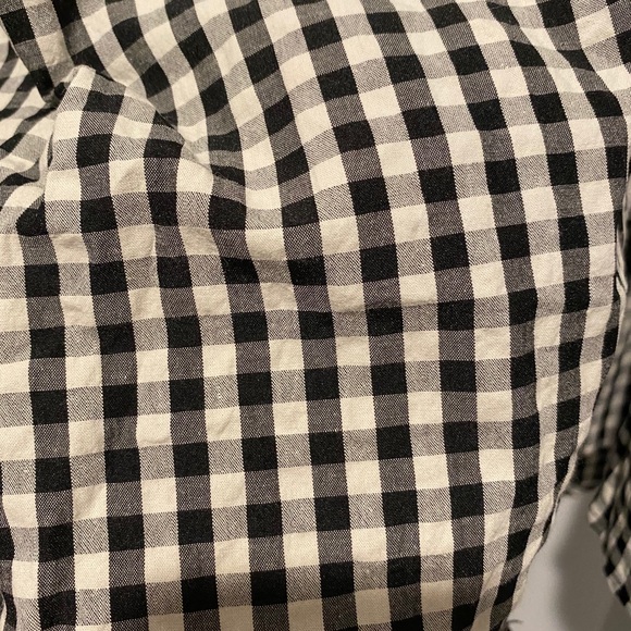 Oversize button up puffy sleeve shirt - Picture 3 of 4